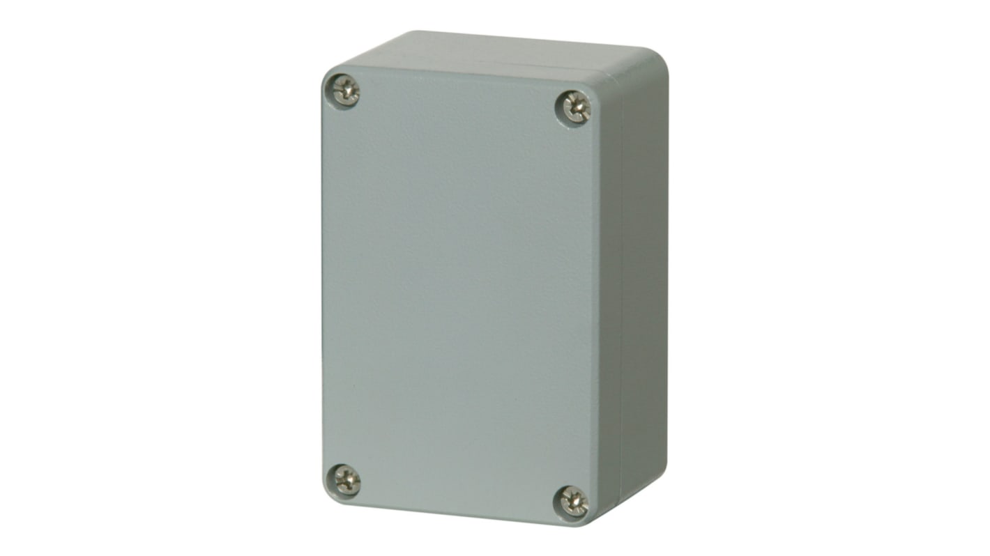 Fibox ALU Series Aluminium General Purpose Enclosure, IP66, IP67, IP68, 100 x 66 x 46mm