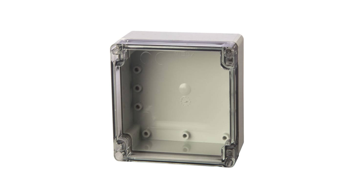 Fibox 汎用ボックス, ポリカーボネイト, 高さ：120 mm, 奥行き：122 mm PC 121207 enclosure