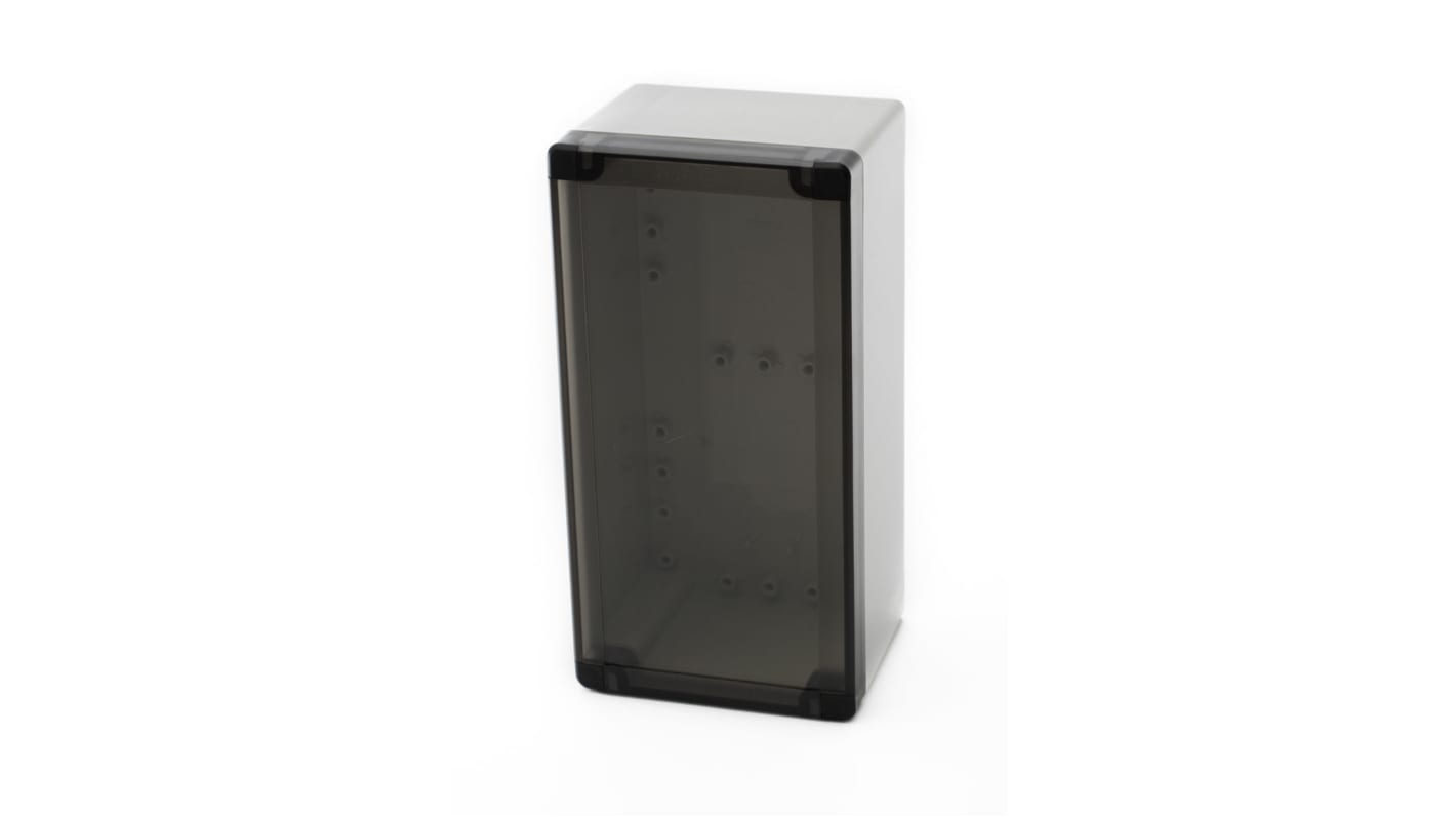 Fibox 汎用ボックス, ポリカーボネイト, 高さ：124 mm, 奥行き：244 mm PCTQ3 122410 enclosure