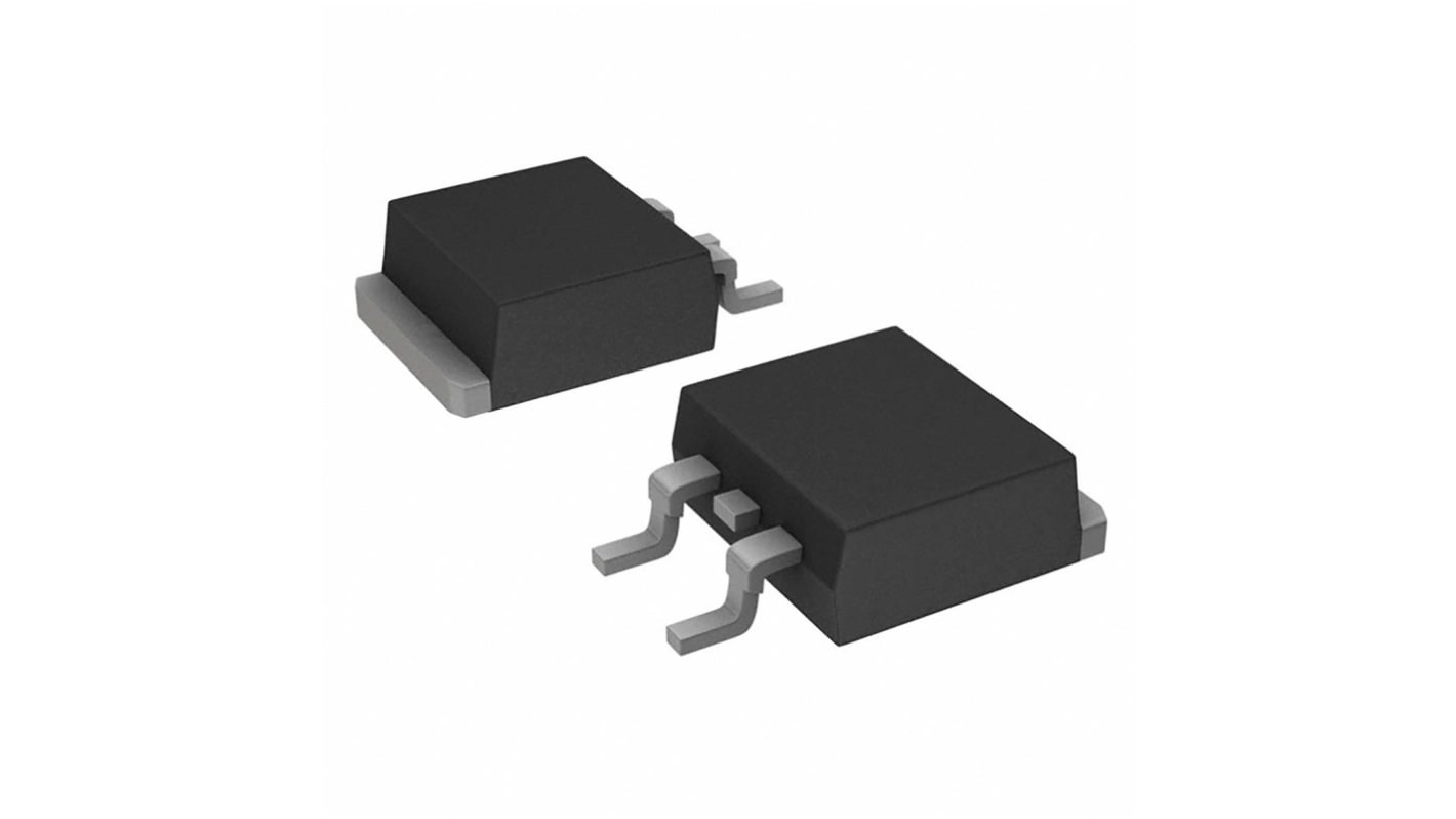MOSFET Vishay, canale N, 0,068 Ω, 41 A, D2PAK (TO-263), Montaggio superficiale