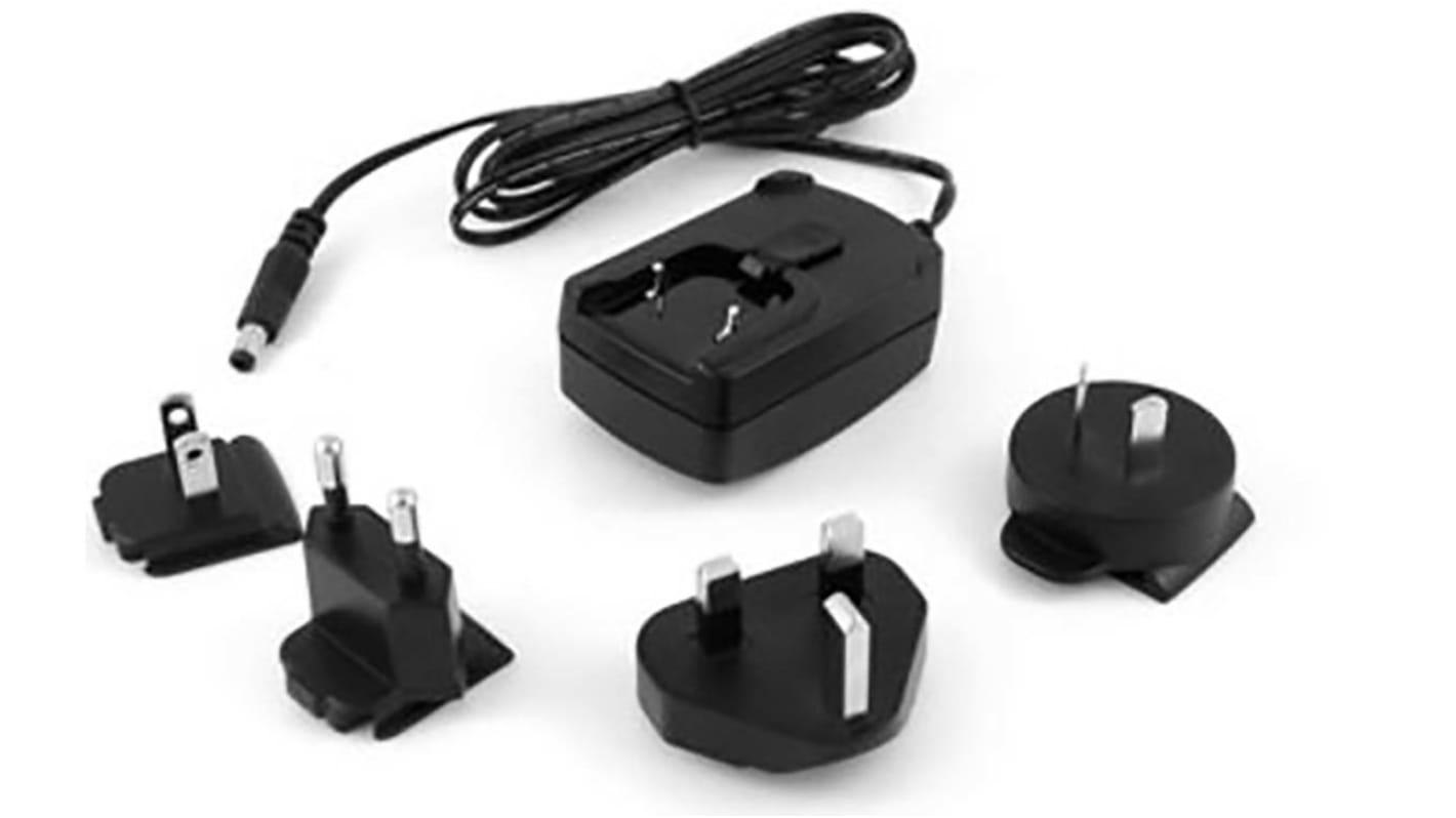 Hálózati adapter 12V dc 1 kimenetes AC/DC adapter, 1.67A, 20W, dugasz típusa: Cserélhető Szabályozott