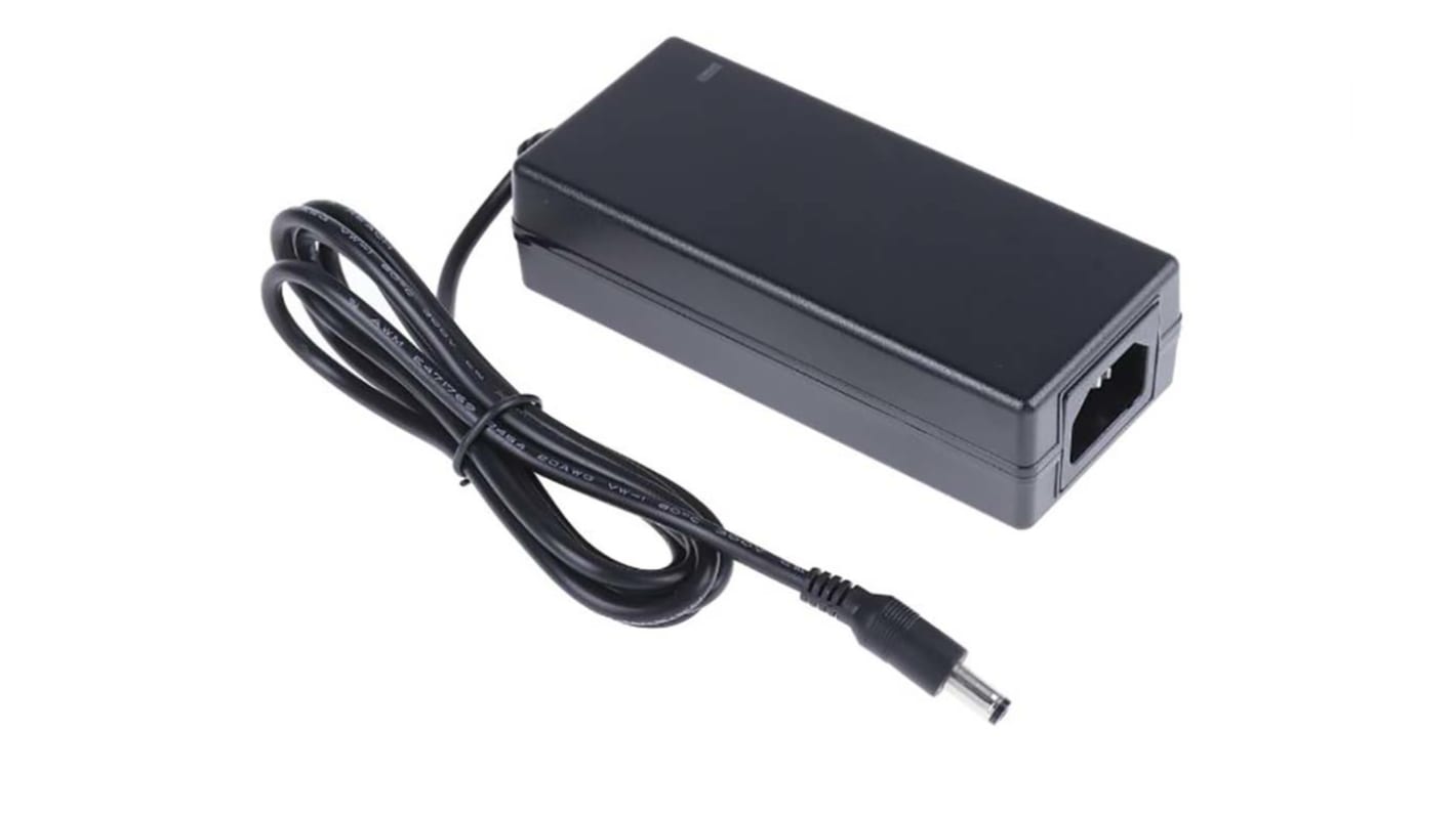 RS PRO 72W Plug-In AC/DC Adapter 24V dc Output, 3A Output