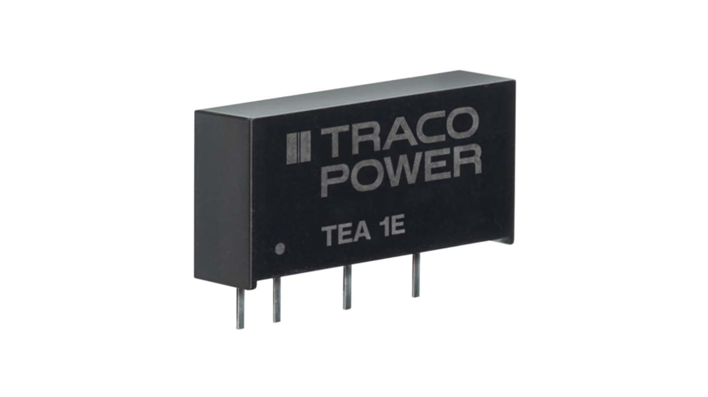 Convertisseur DC-DC TRACOPOWER, TEA 1, Montage traversant, 1W, 5V c.c., 200mA