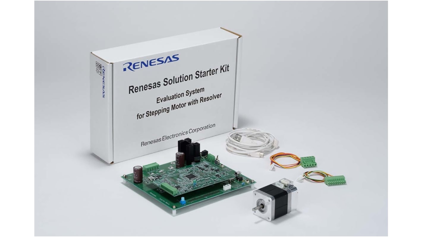 Vyhodnocovací deska, Evaluation System for Stepping Motor with Resolver, Renesas Electronics