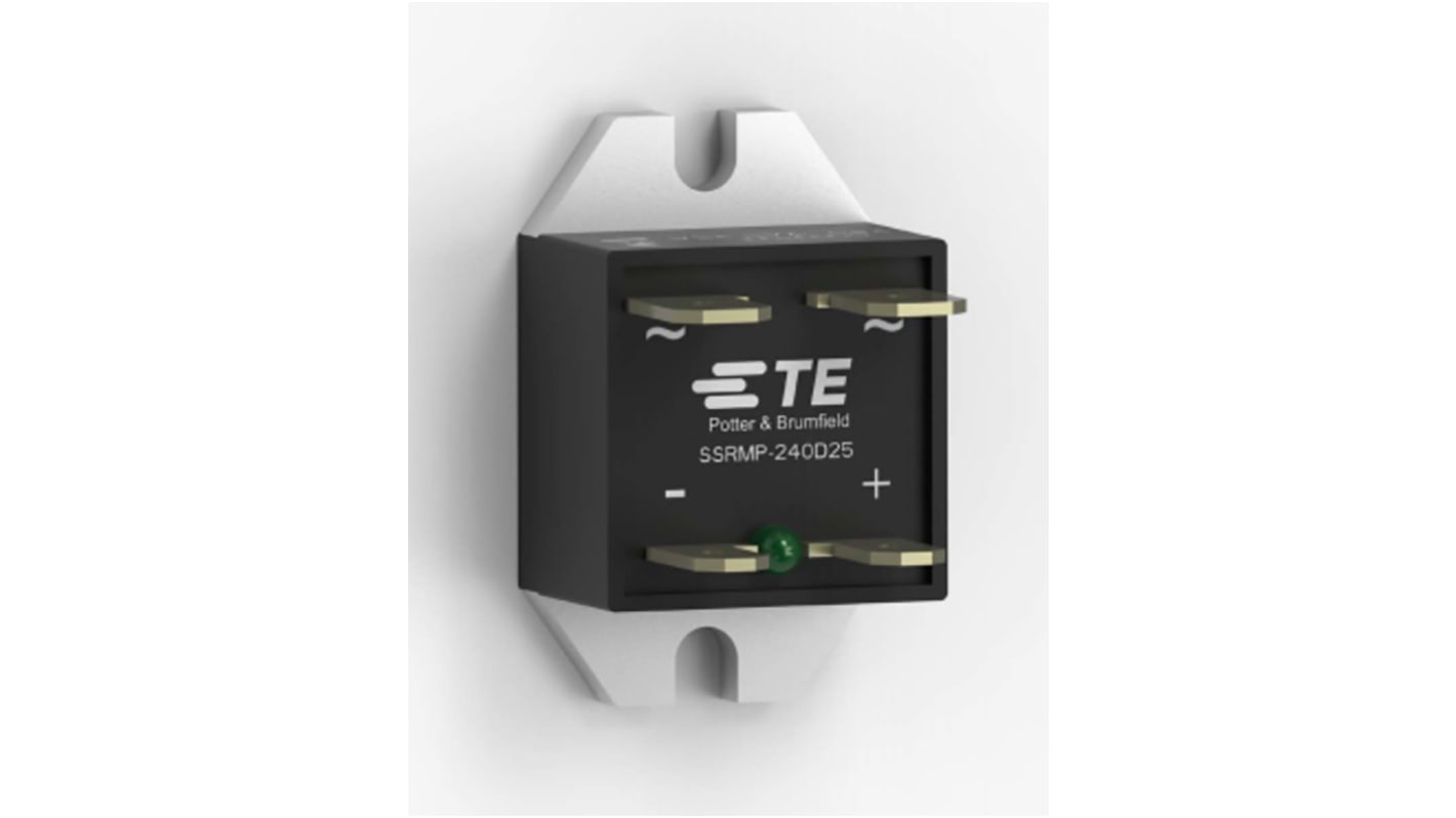 TE Connectivity SSRMP Series Solid State Relay, 25 A Load, Panel Mount, 280 V Load
