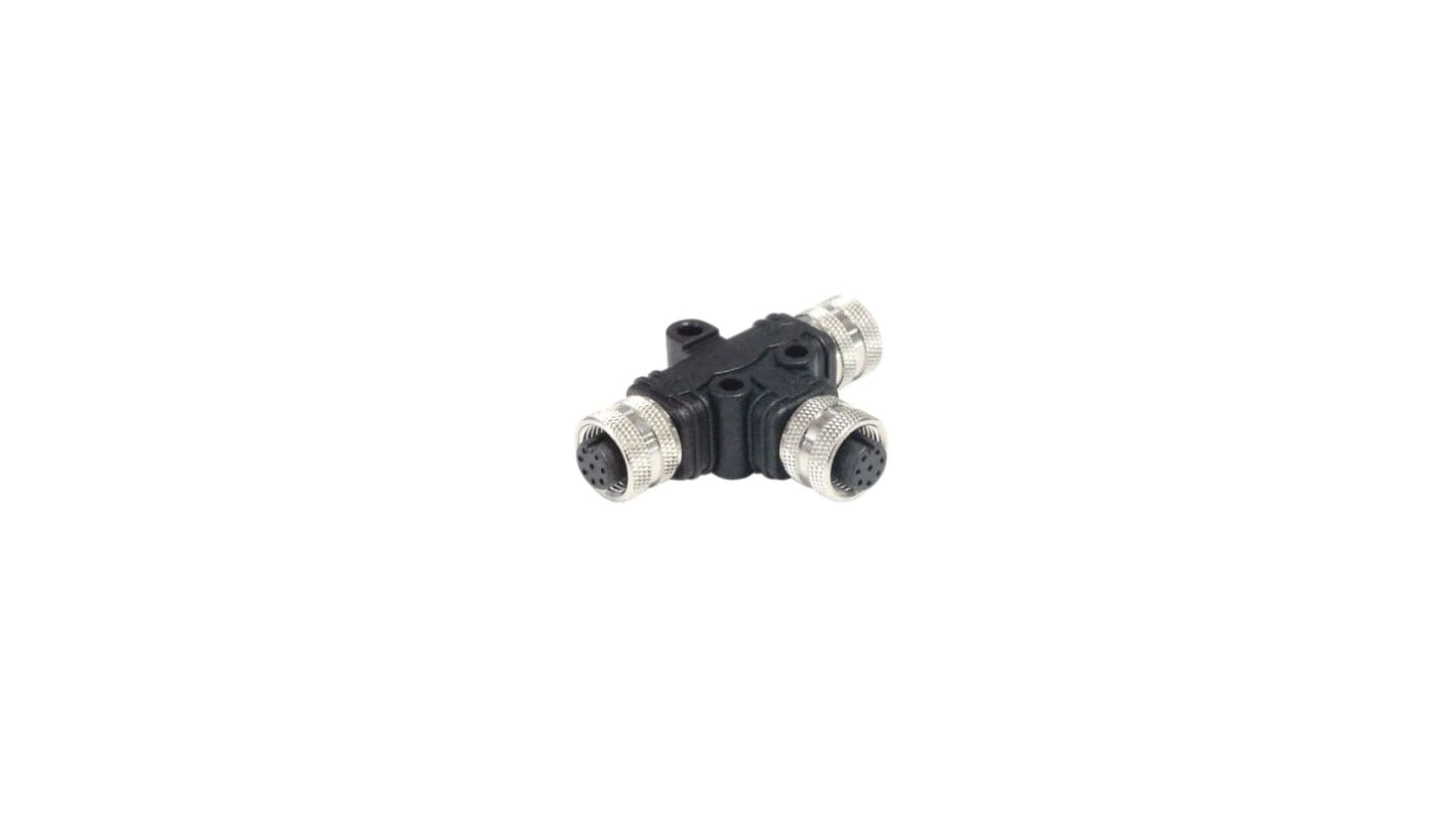 Bulgin Rundsteckverbinder Adapter, Buchse, M12, 1 Ports, 12-polig / Buchse