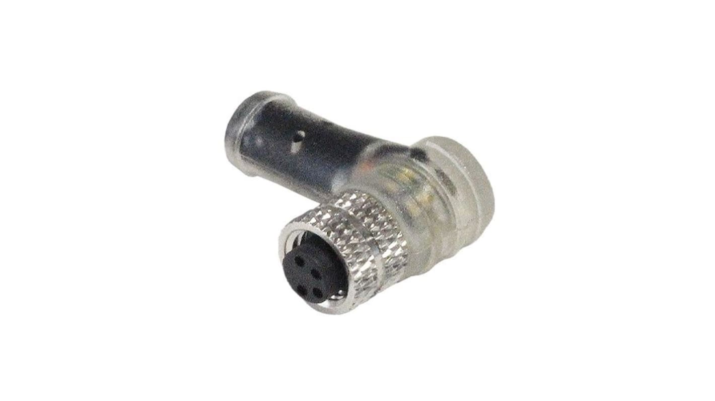 Bulgin Female 4 way M8 to Sensor Actuator Cable, 1.5m