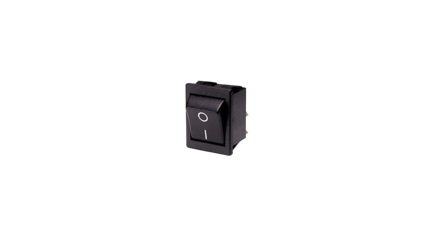 Bulgin DPST, On-Off Rocker Switch Panel Mount