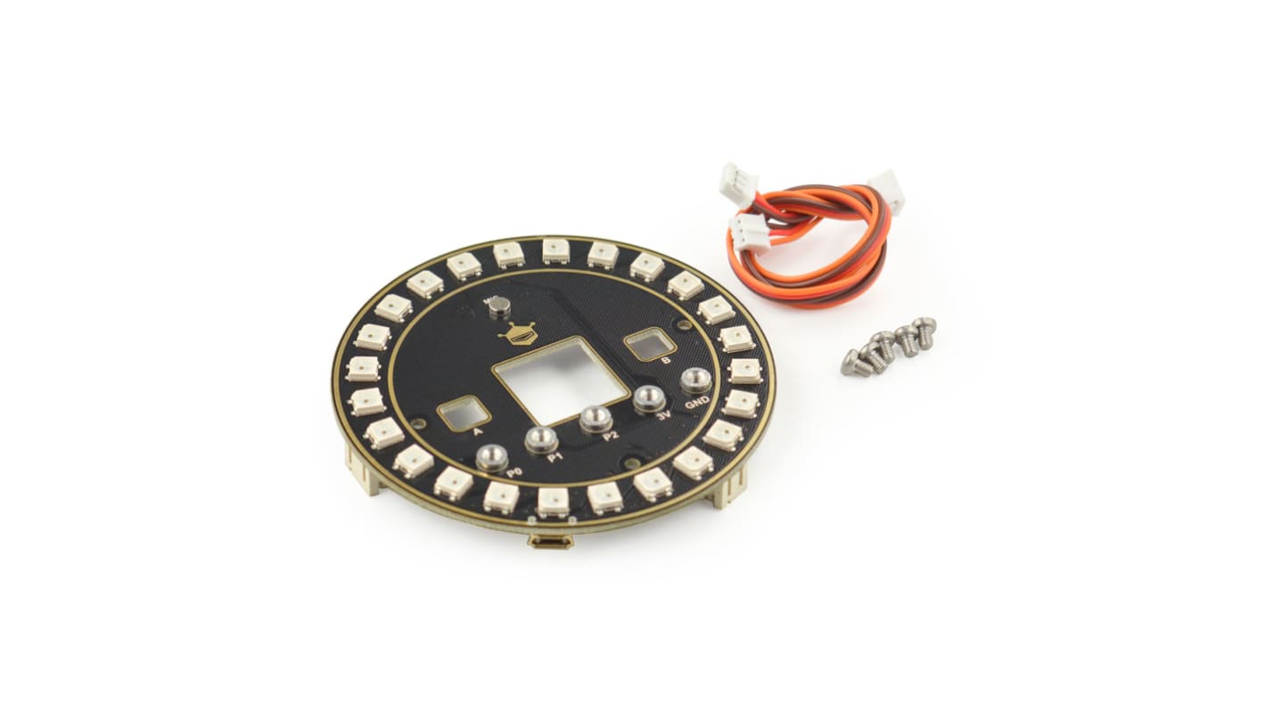 Carte d'extension pour WS2812 compatible avec Micro:bit LED DFRobot Micro: Circular RGB LED Expansion Board