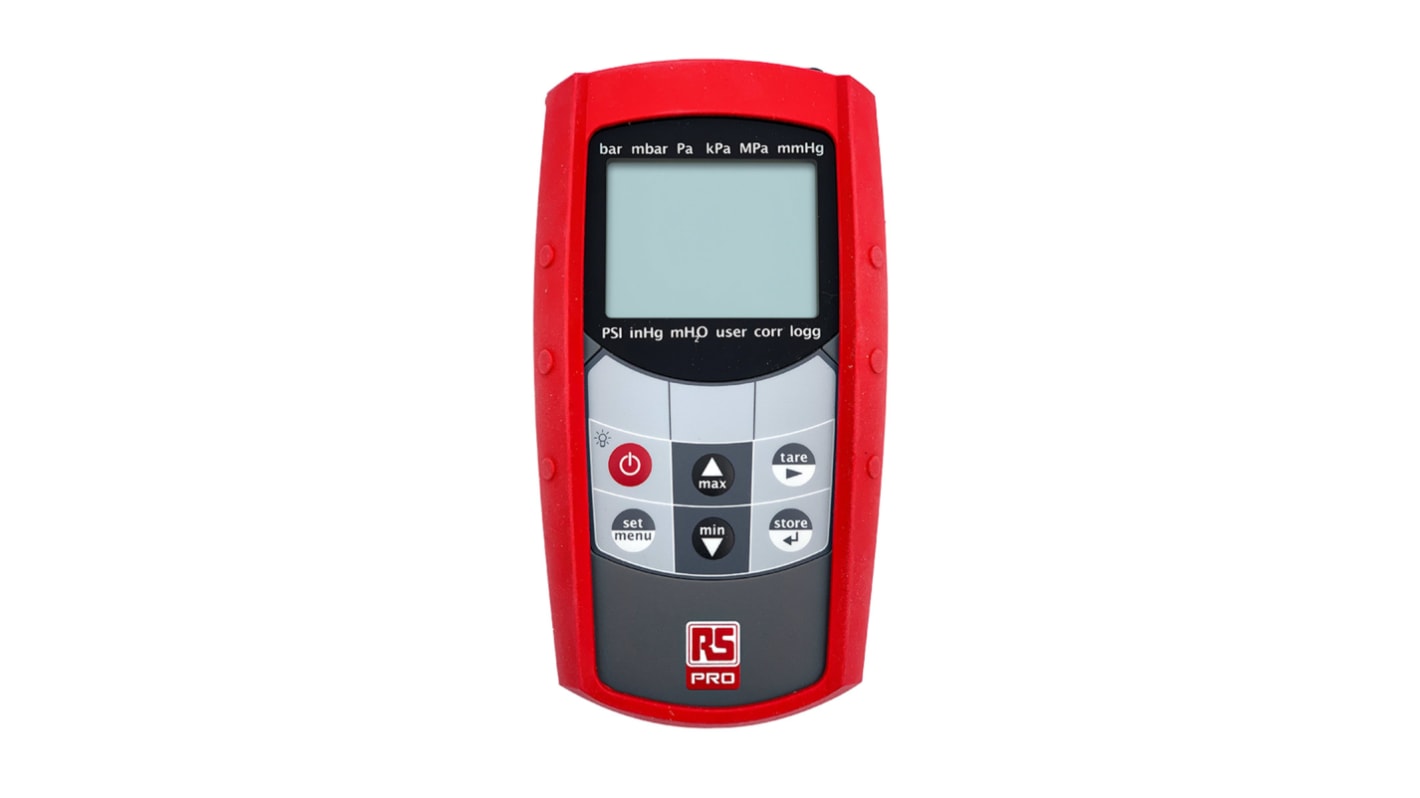 Manometro portatile Assoluto RS PRO RS MH 5130 + RS MSD 25, 0bar → 1000bar, 1 porta, Cert. ISO