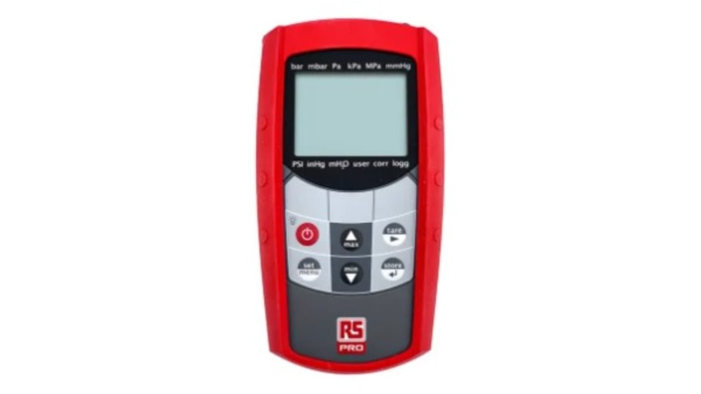 RS PRO RS MH 5130 + RS MSD 25 BAE Absolute Manometer, Max Pressure Measurement 1000bar With RS Calibration