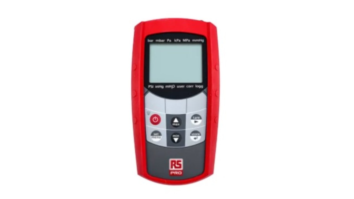 RS PRO RS MH 5130 + RS MSD 10 BRE Absolute Manometer With 1 Pressure Port/s, Max Pressure Measurement 1000bar With RS