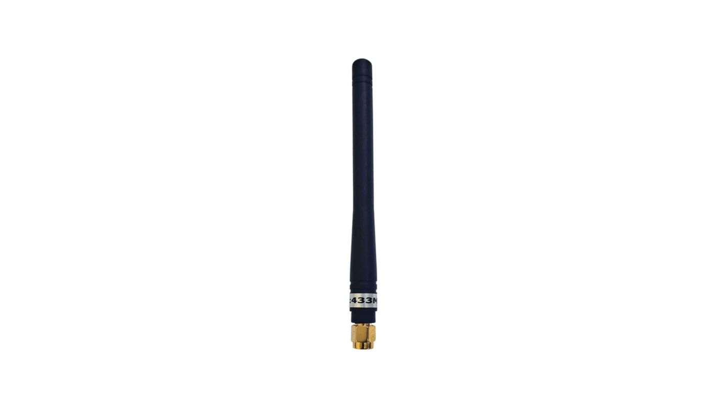 CTi ISM433/B/SMA Stubby Omnidirectional Antenna with SMA Connector, ISM Band