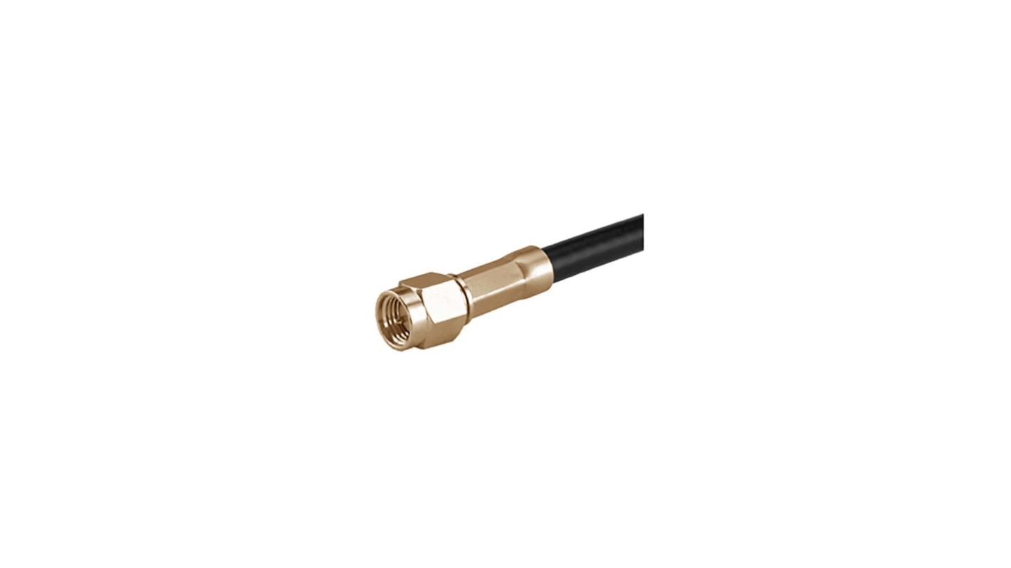 Huber+Suhner 11_SMA-50-3-6/111_NH Series, Plug Cable Mount SMA Connector, Crimp Termination, Straight Body