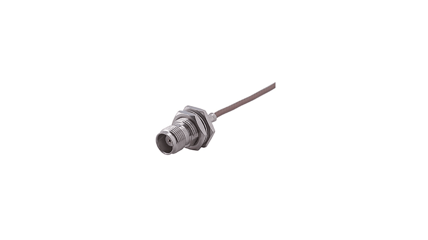 Conector coaxial Huber+Suhner 24_TNC-50-2-29/133_NH, Hembra, Recto, Montaje de Cable, Terminación de Crimpado, Sí,