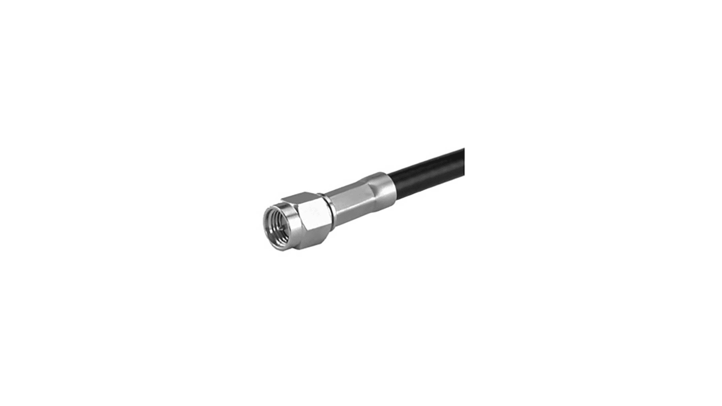 Connecteur SMA Huber+Suhner Mâle Droit, raccordement A sertir Montage sur câble