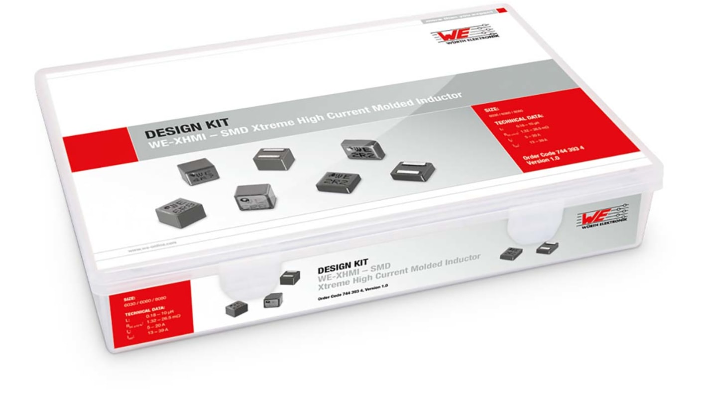 Wurth Elektronik Induktivitäten-Sortiment, 17-teilig