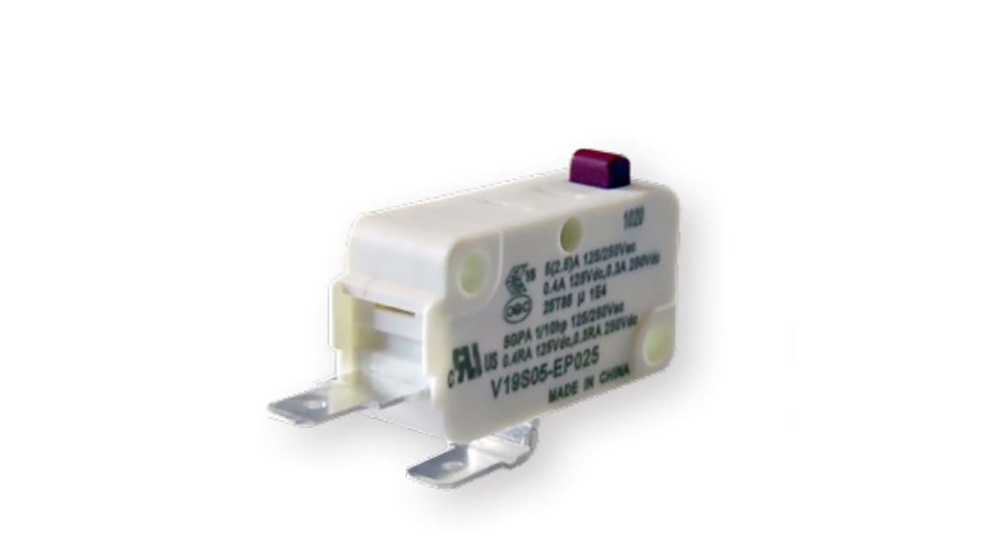 Microinterruttore, Honeywell, SP-CO, 5 A, IP40, Attacco rapido