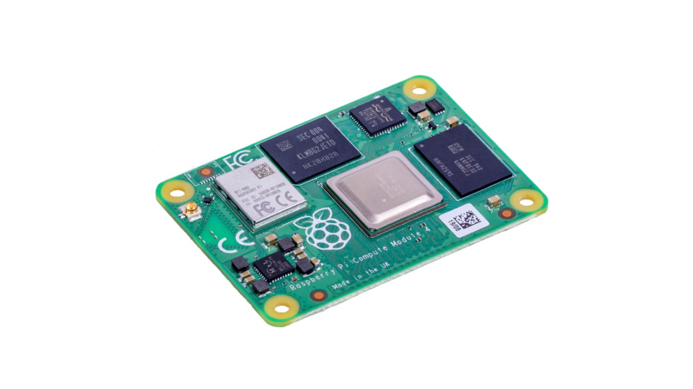 Raspberry Pi Compute Module 4 (CM4) mit 2 GB WLAN, 32 GB Flash CM4 2 GB Prozessor: BCM2711