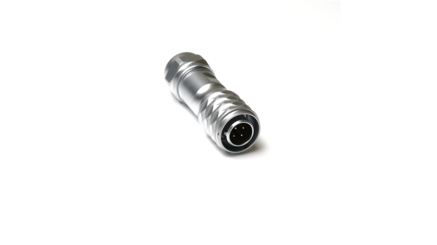 RS PRO Circular Connector, 4 Contacts, Cable Mount, Plug, Male, IP67