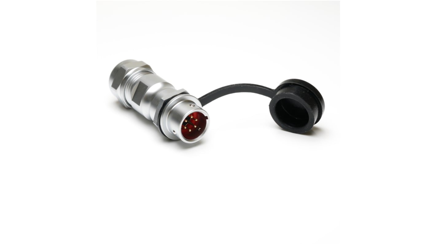 RS PRO Circular Connector, 6 Contacts, Cable Mount, M12 Connector, Plug, IP67