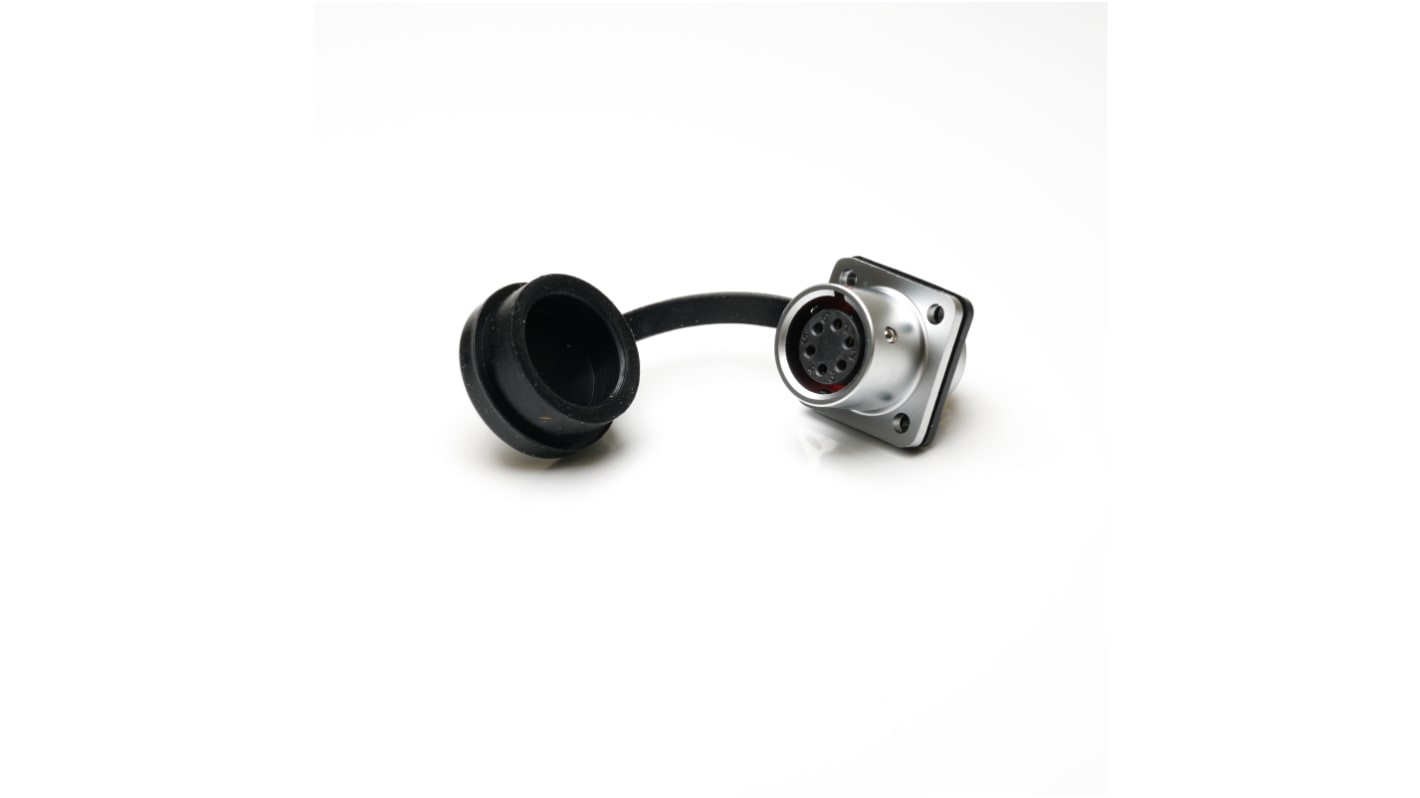 RS PRO Circular Connector, 6 Contacts, Panel Mount, M12 Connector, Socket, IP67