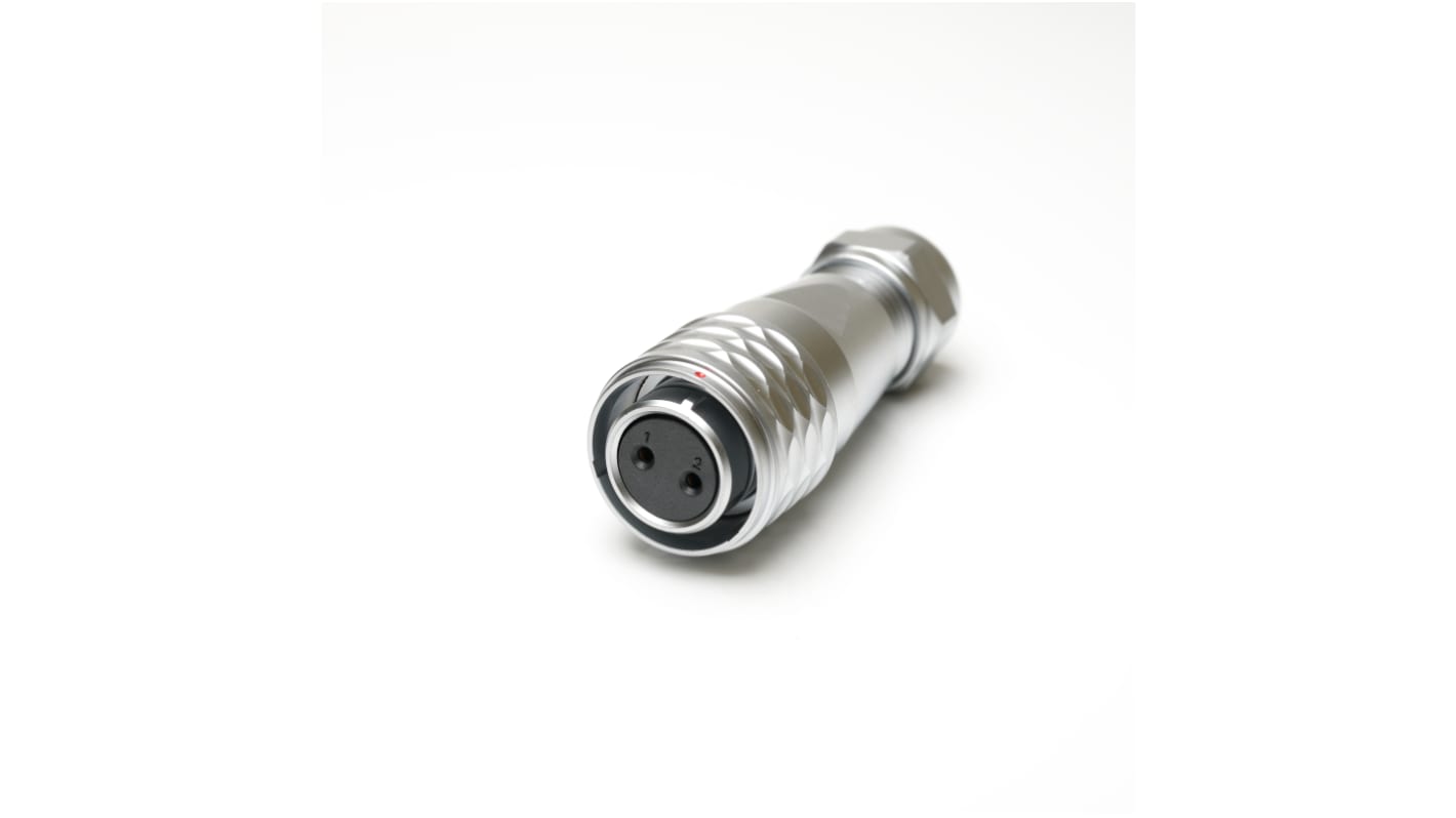 RS PRO Circular Connector, 2 Contacts, Cable Mount, M16 Connector, Socket, Female, IP67