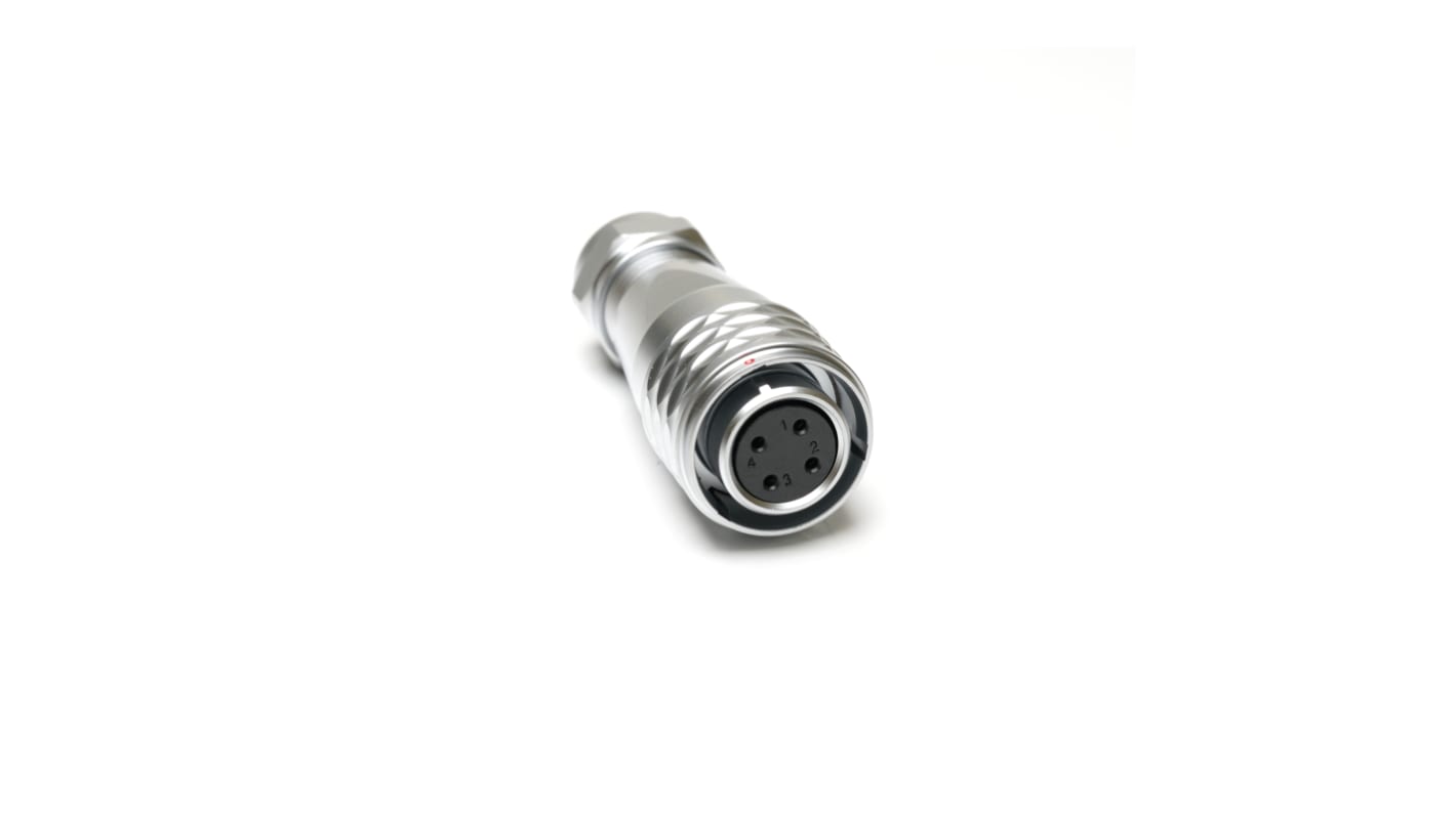 RS PRO Circular Connector, 4 Contacts, Cable Mount, M16 Connector, Socket, Female, IP67