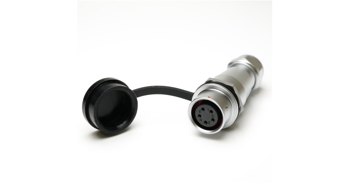 RS PRO Circular Connector, 5 Contacts, Cable Mount, M16 Connector, Socket, Female, IP67