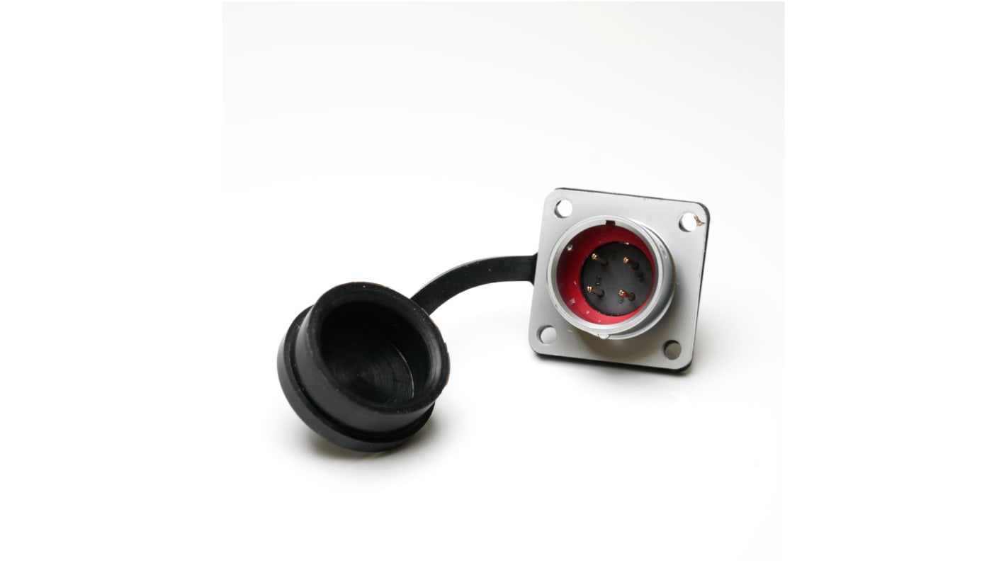 RS PRO Circular Connector, 4 Contacts, Panel Mount, M16 Connector, Plug, IP67