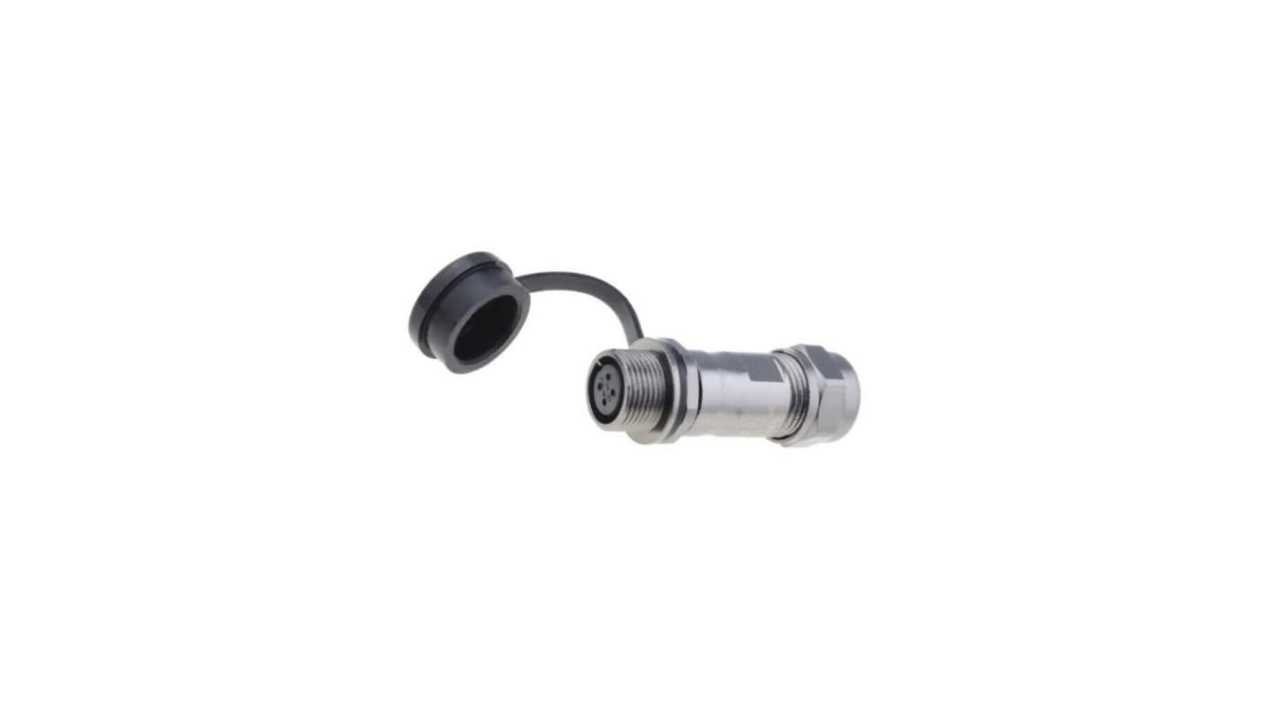 RS PRO Circular Connector, 4 Contacts, Cable Mount, Socket, Female, IP67