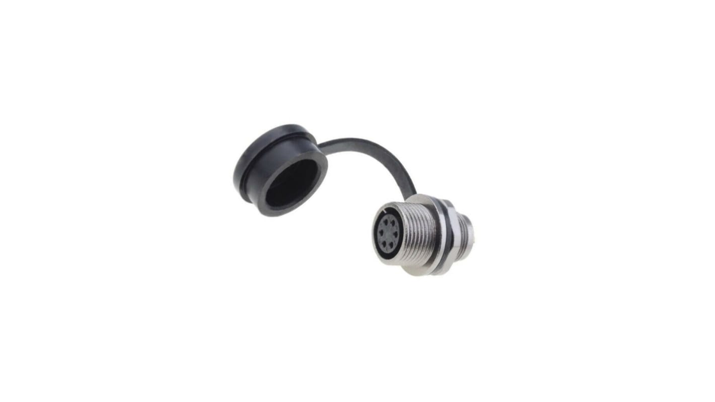 Conector circular RS PRO hembra de 6 vías hembra, Montaje frontal, IP67