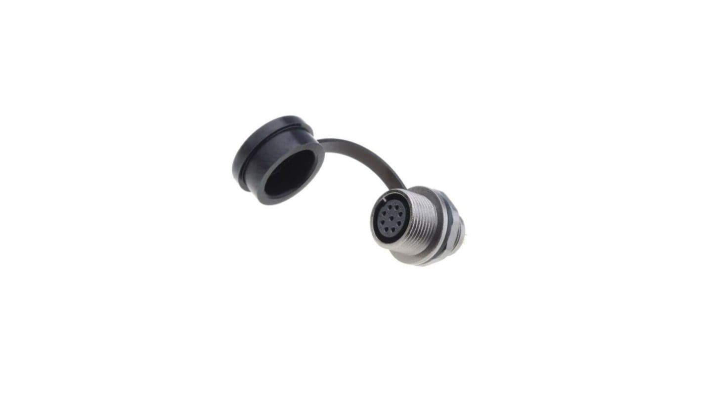 Conector circular RS PRO hembra de 9 vías hembra, Montaje frontal, IP67