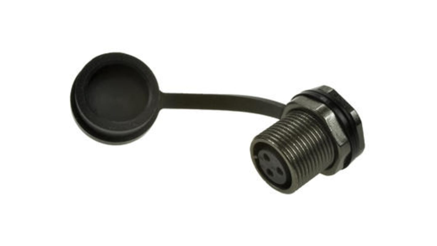 RS PRO Circular Connector, 3 Contacts, Rear Mount, Socket, Female, IP67