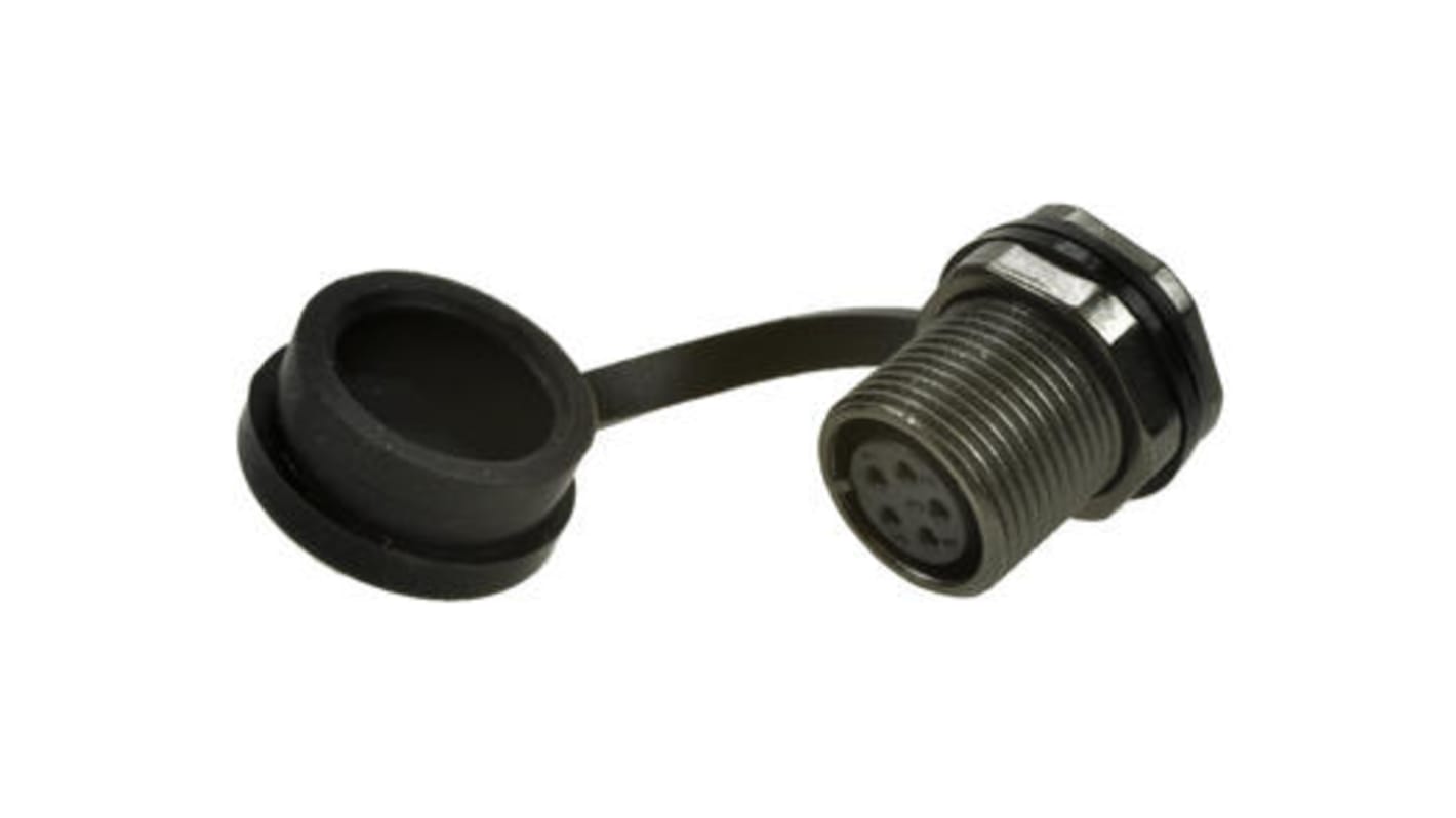 RS PRO Circular Connector, 5 Contacts, Rear Mount, Socket, Female, IP67