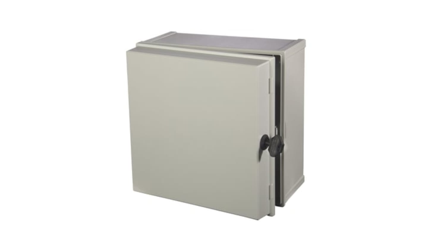 RS PRO Polycarbonate Wall Box, IP65, 300 mm x 300 mm x 180mm