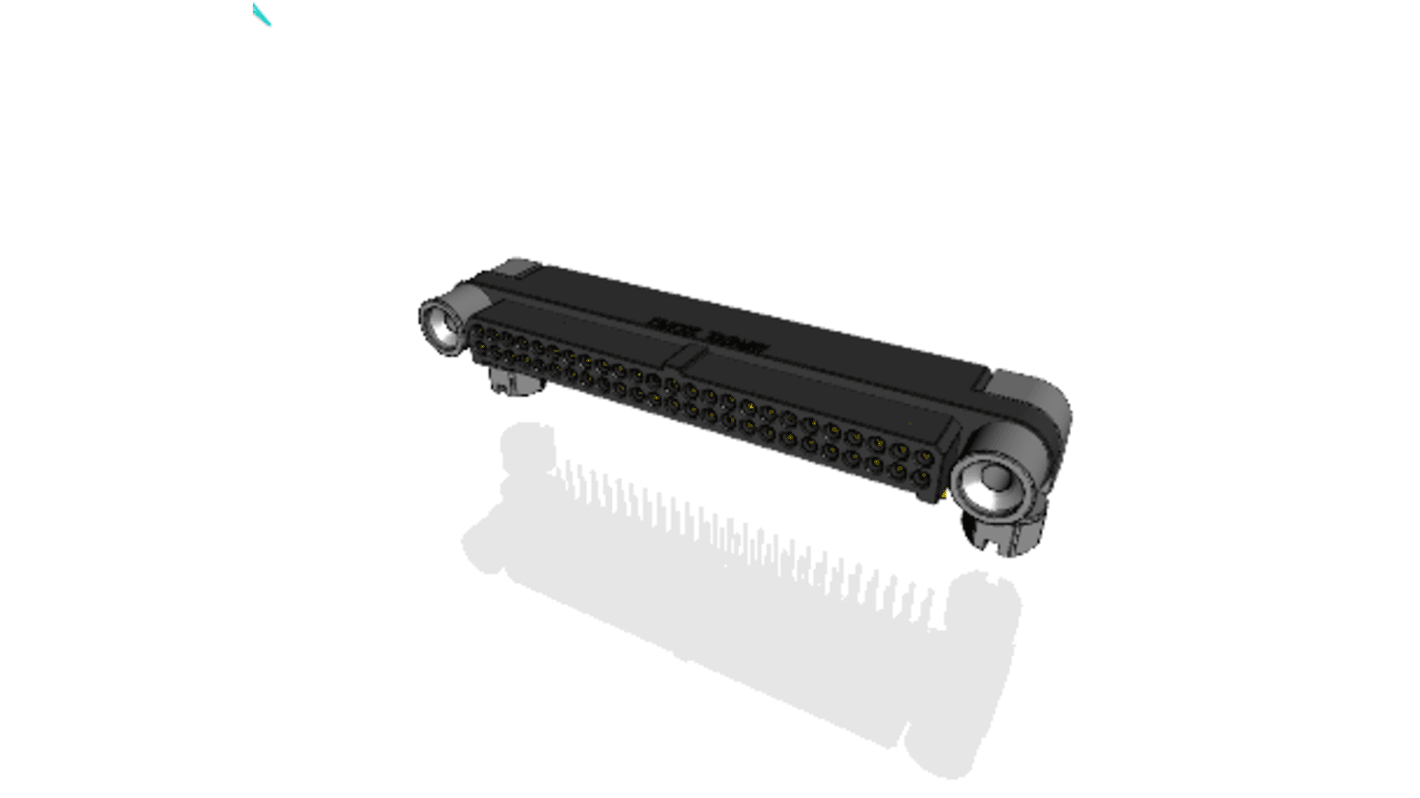 File di contatti PCB Amphenol Socapex, 50 vie, 2 file, passo 1.27mm