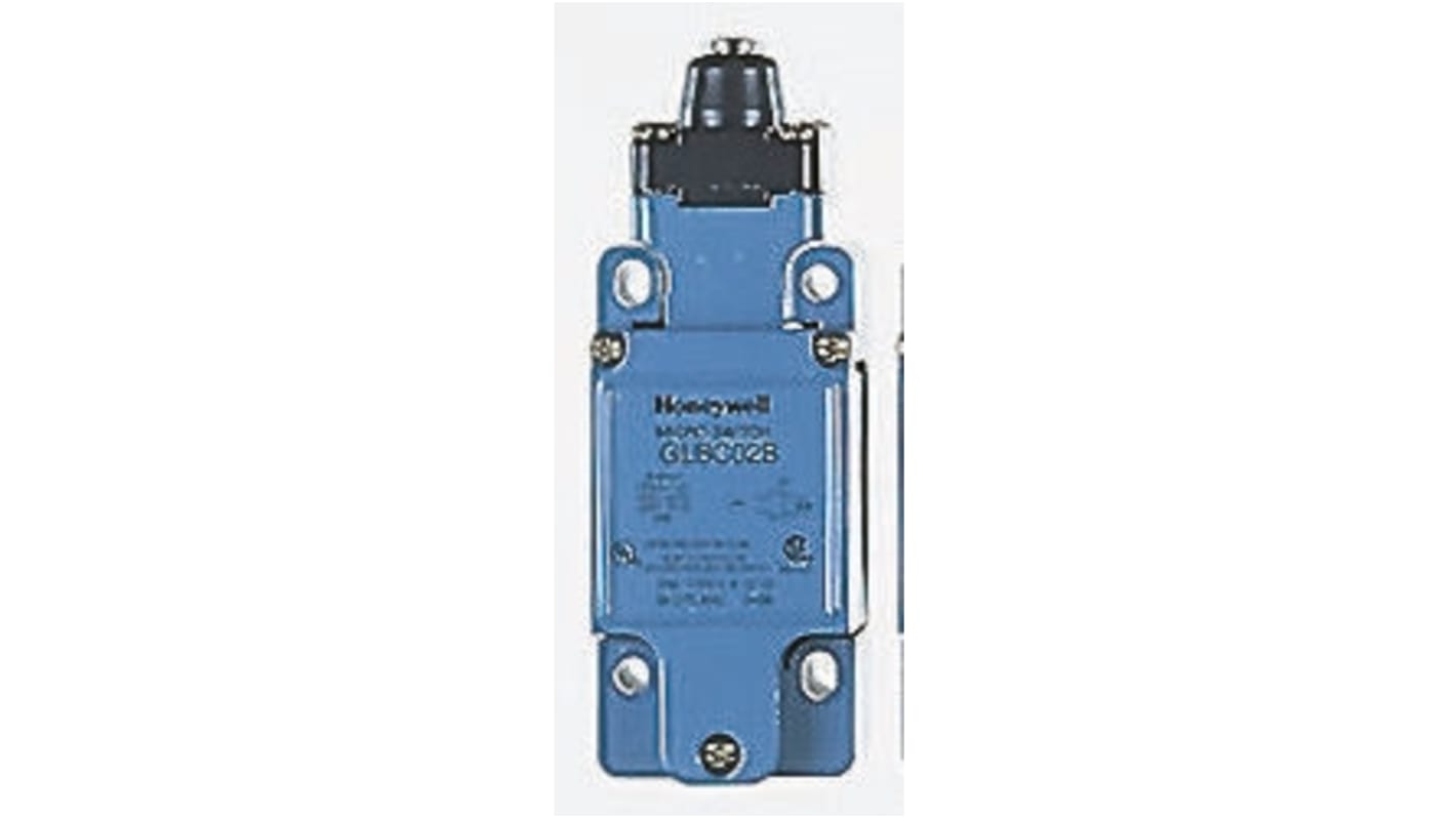 Final de carrera con Émbolo Honeywell GLB, SPDT, NA/NC, 600V, 10A, IP67