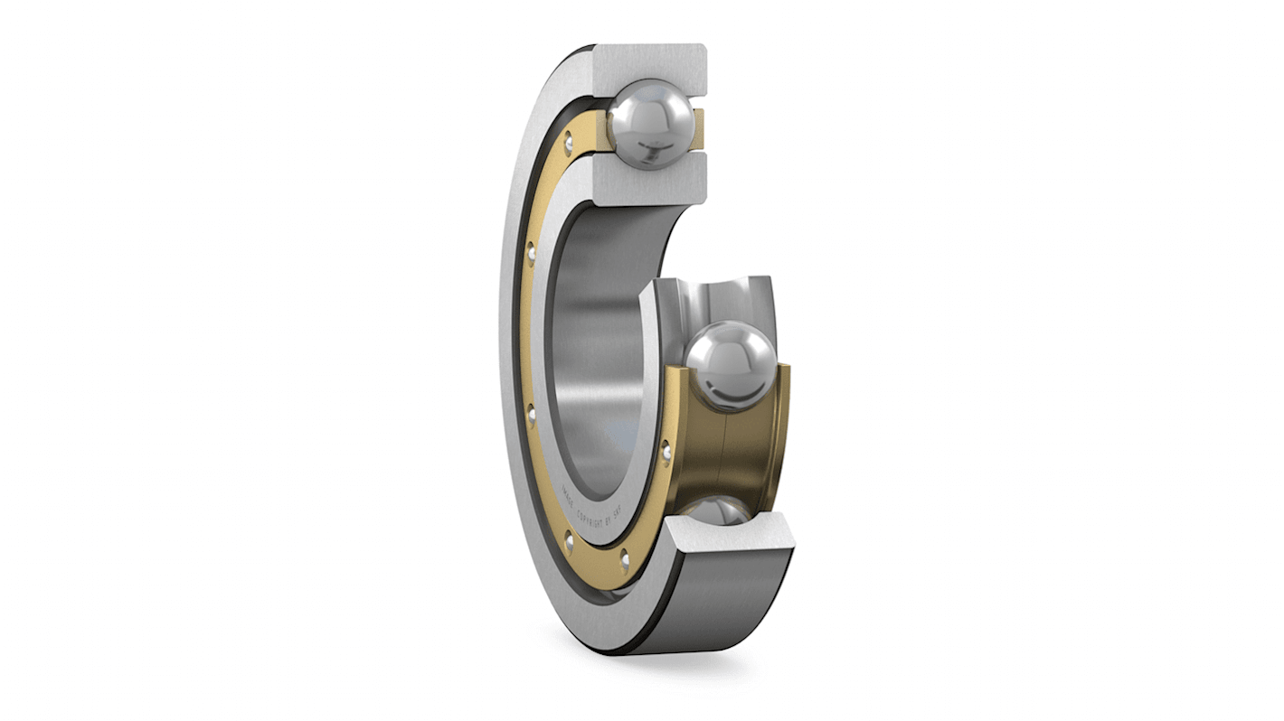 SKF 6034 M/C3 Single Row Deep Groove Ball Bearing- Open Type 170mm I.D, 260mm O.D