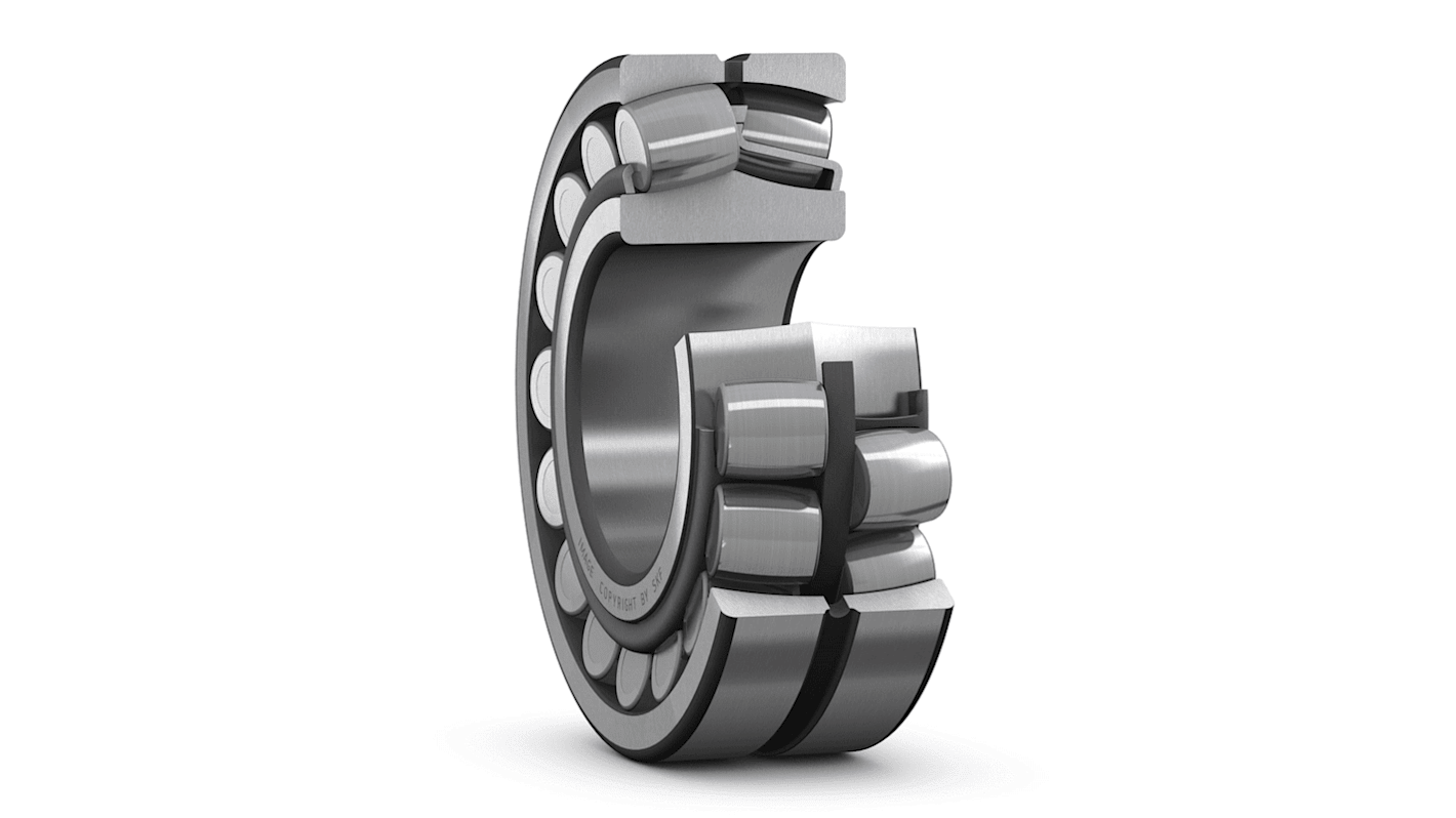 SKF Rollenlager Typ Kugelförmig, Innen-Ø 100mm / Außen-Ø 215mm, Breite 73mm