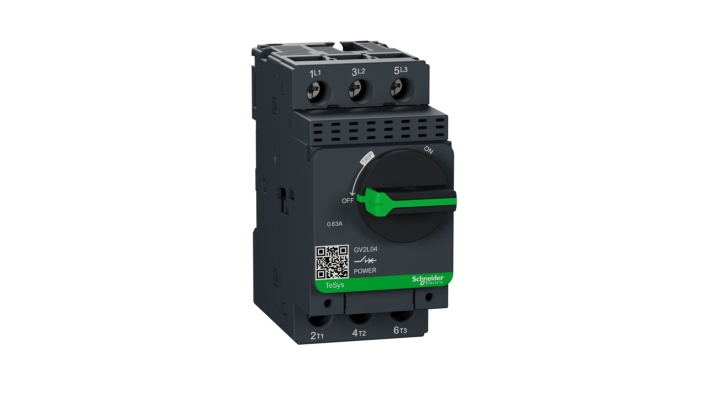 Schneider Electric 1.6 → 32 A TeSys Motor Protection Circuit Breaker, 690 V AC 50/60 Hz