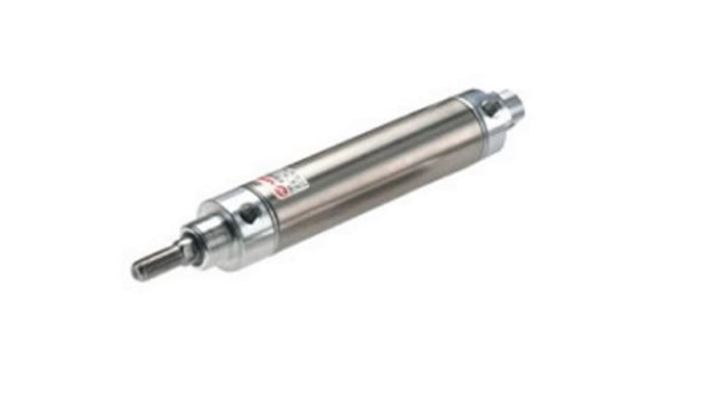 Norgren Pneumatic Piston Rod Cylinder - 40mm Bore, 80mm Stroke, RT/57210/M/25 Series, Double Acting