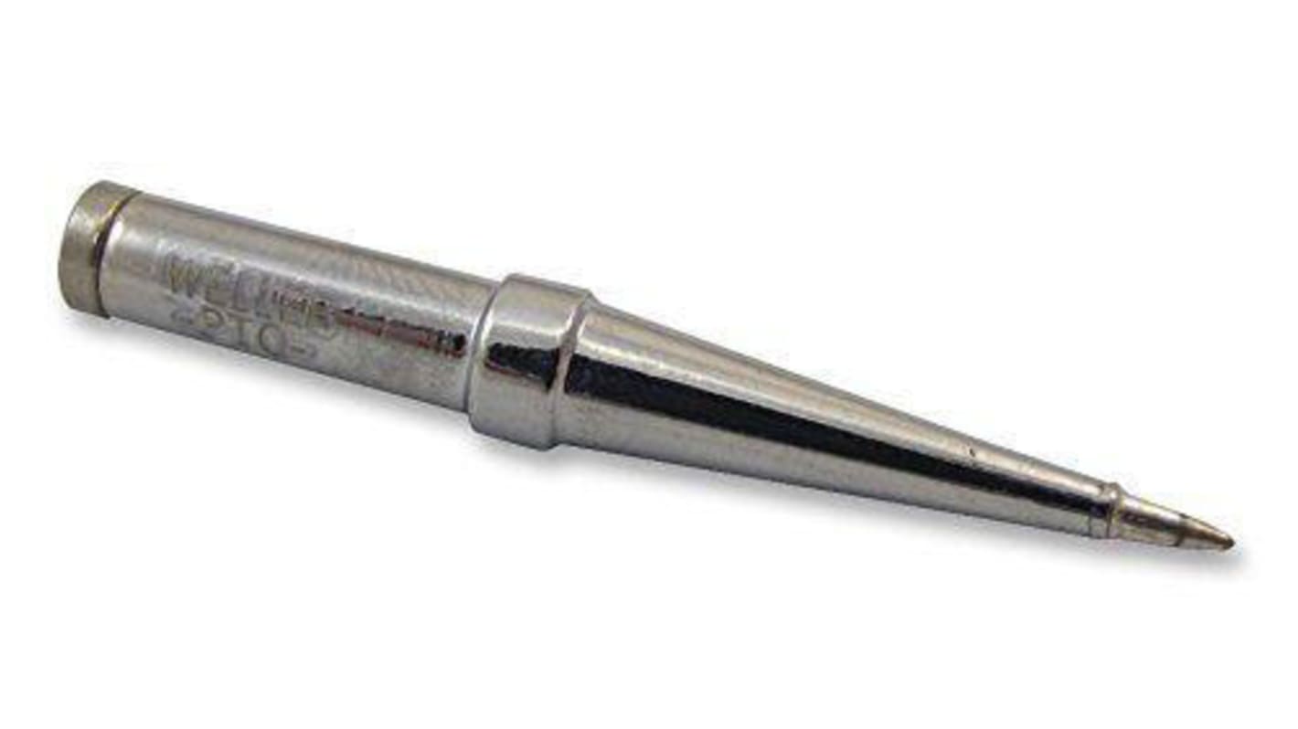 Weller PT O6 0.8 mm Round Soldering Iron Tip for use with TCP 12, TCP 24, TCP 42, TCPS W 61, W 101, W201