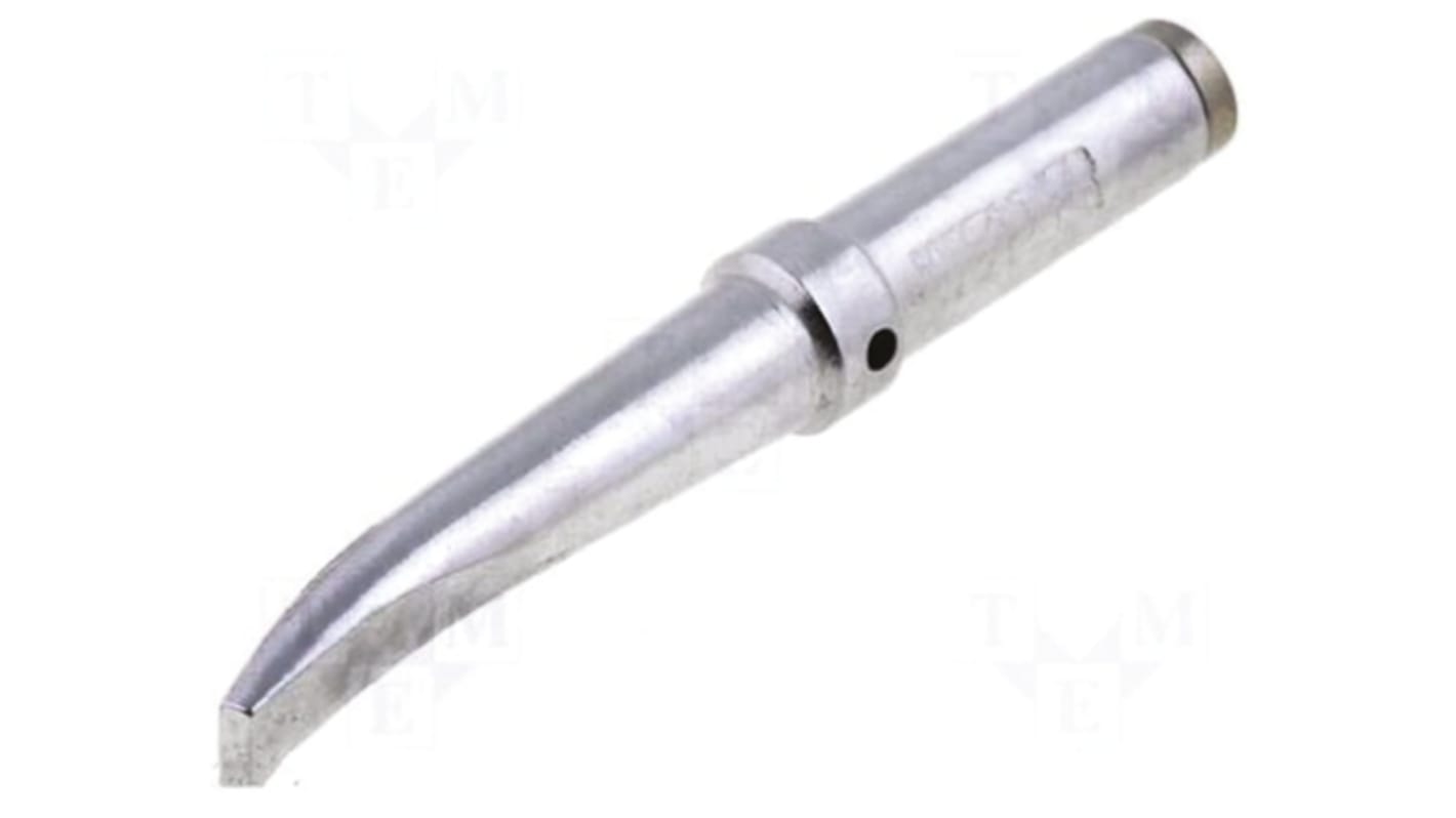 Panne de fer à souder PT MX7 Cooper Tools, ciseau courbé, 3.2 mm, pour TCP 12, TCP 24, TCP 42, TCPS W 61, W 101, W201