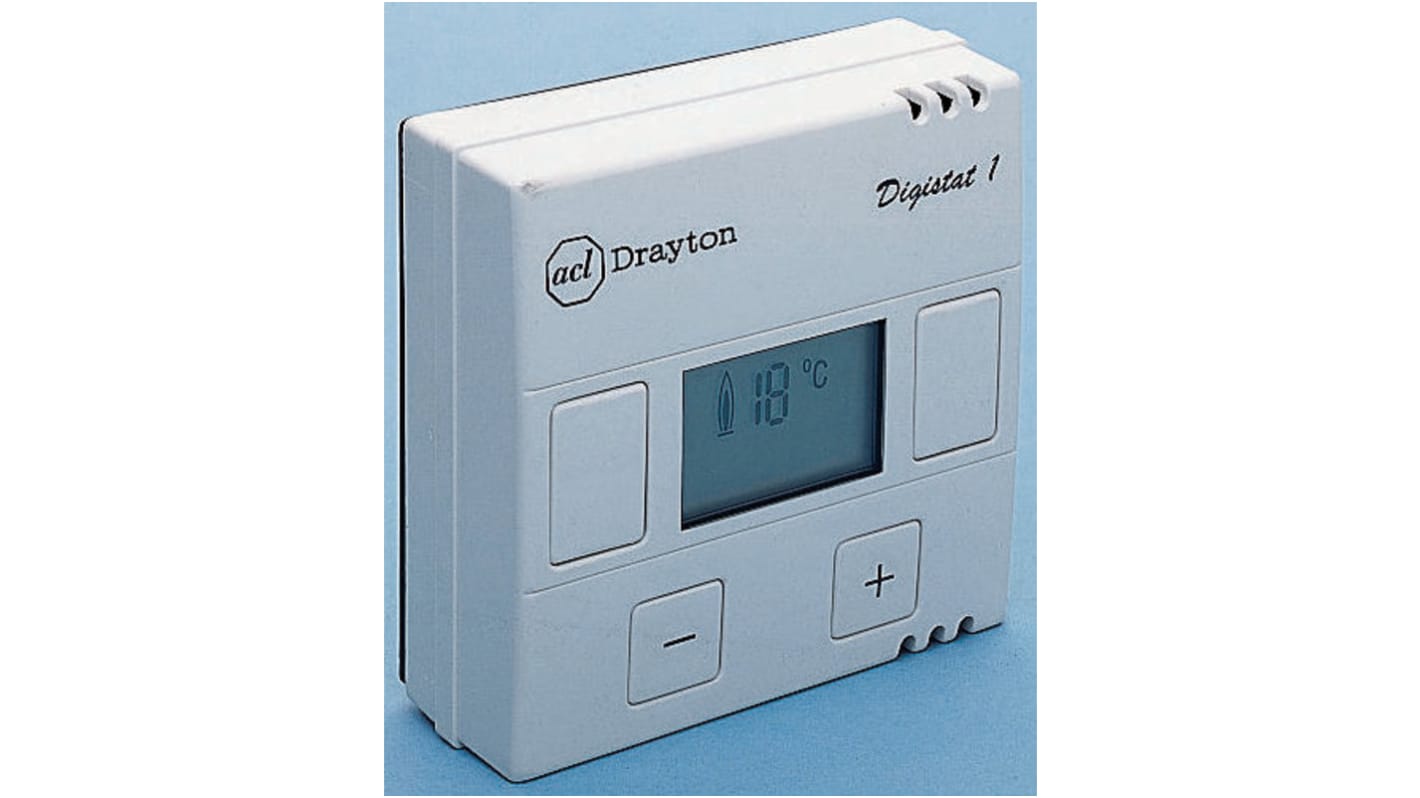 Drayton SPDT Digital Thermostat, 1A, +5 → +30 °C