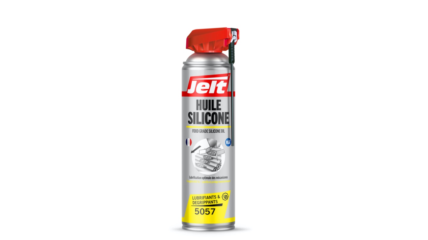 Lubrifiant Jelt Food Silicone Oil, Aérosol 500 / 650 ml, NSF