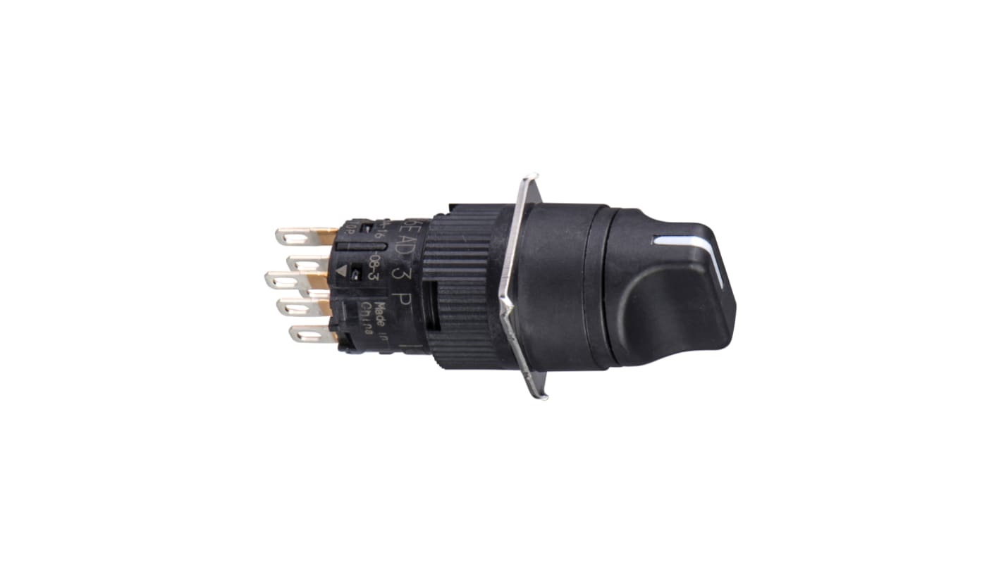 Interruptor de llave, IP65, 2 NA, 3 vías, -10 → +55°C