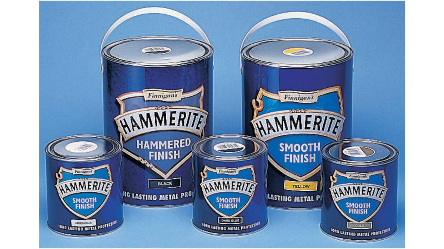 5084894 Hammerite Direct to Rust Metal Paint in Smooth Silver 250ml RS