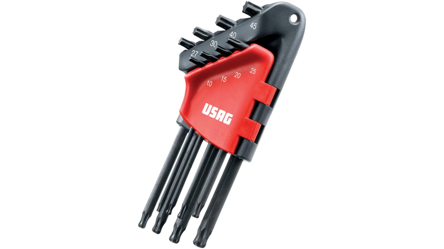 Chiave Torx a L Usag U02800078, 8 pezzi: Chiave angolata