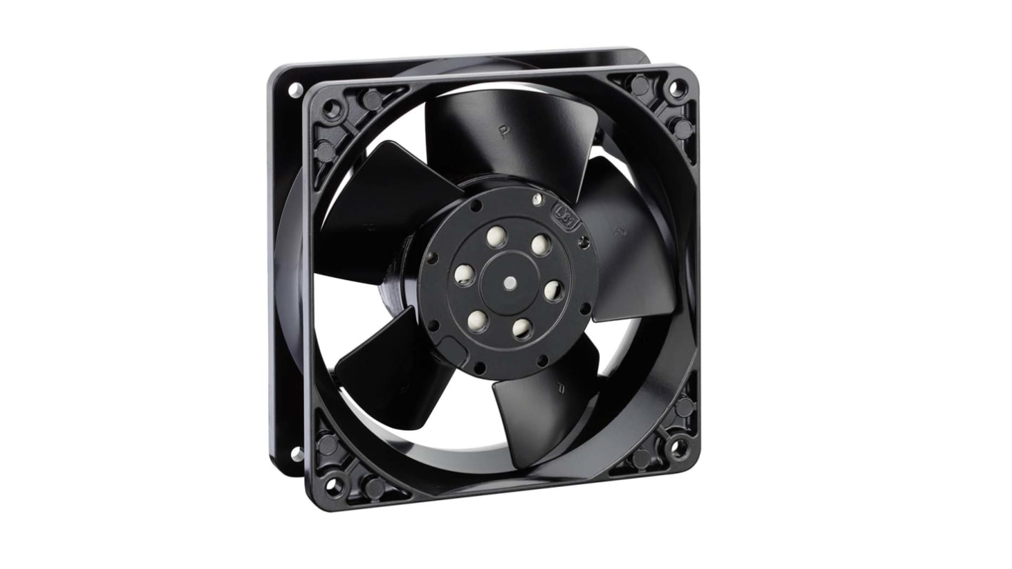 Ventilador Axial ebm-papst 4000 Z de 119 x 119 x 38mm, 230 V ac, 19W, 2650rpm, caudal 160m³/h, 40dB, IP20